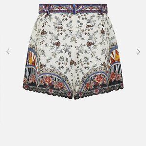 Camilla Belted high wasted shorts. My folk art heart